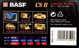 Compact Cassette Emtec CS II Chrome Super 60 Type II Chrome 1998 Europe