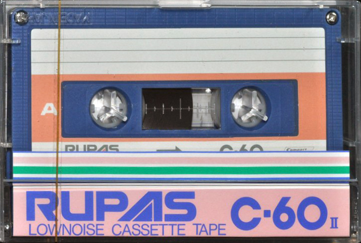 Compact Cassette Rupas C II 60 Type I Normal 1985 Japan