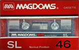 Compact Cassette Magdoms SL 46 Type I Normal Taiwan