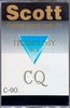 Compact Cassette Scott 90 "CQ" Type II Chrome Germany