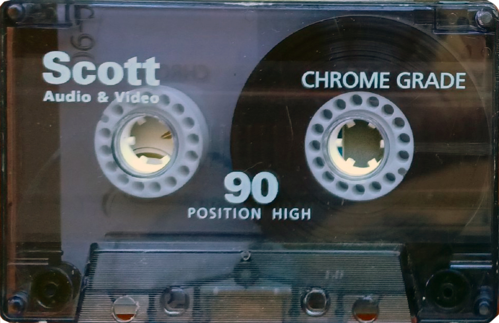 Compact Cassette Scott 90 "CQ" Type II Chrome Germany