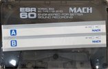 Compact Cassette Mach ESR 60 Type I Normal 1991 USA