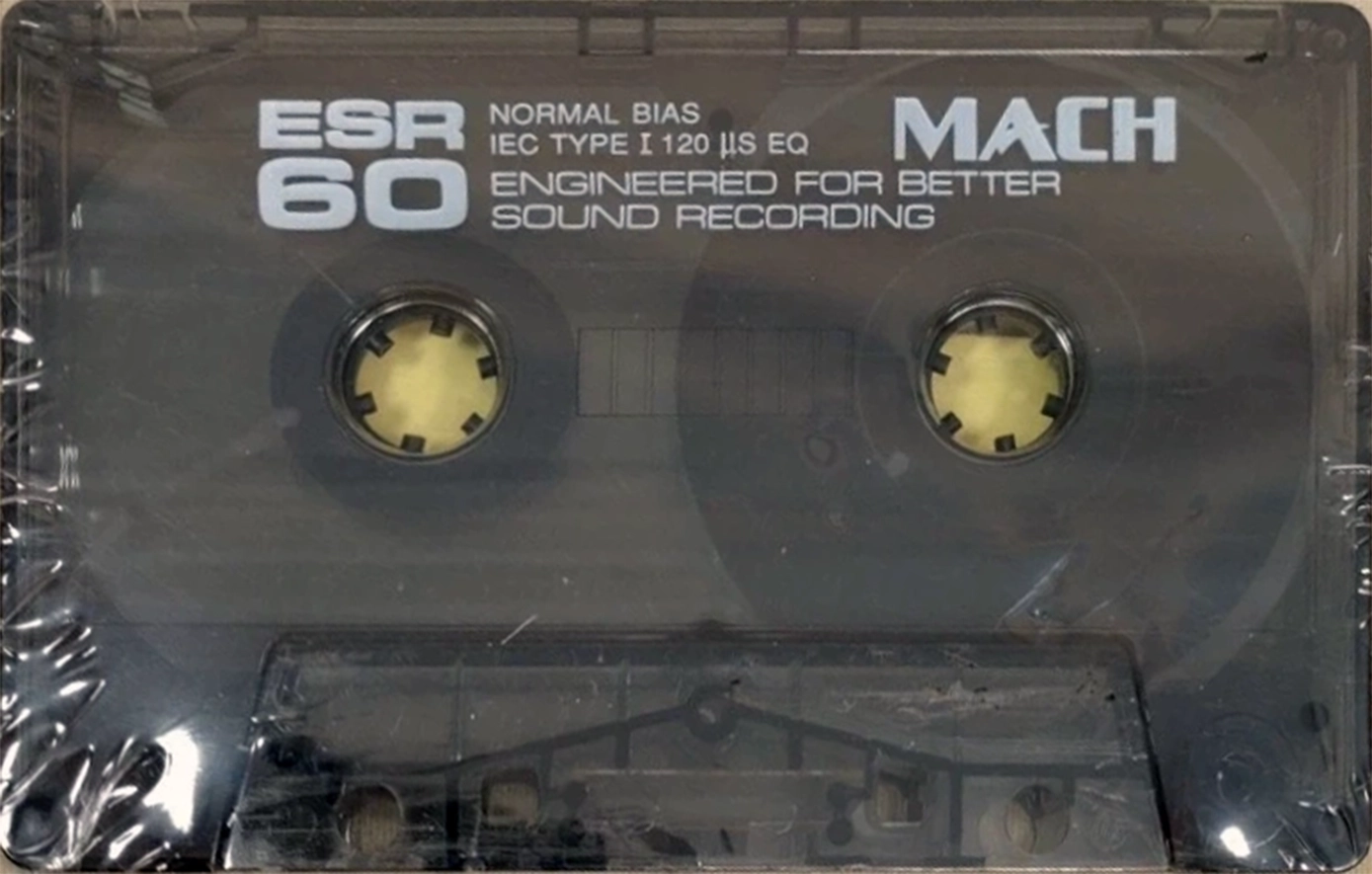 Compact Cassette Mach ESR 60 Type I Normal 1991 USA