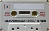 Compact Cassette Universum 120 Type I Normal 1971 Europe