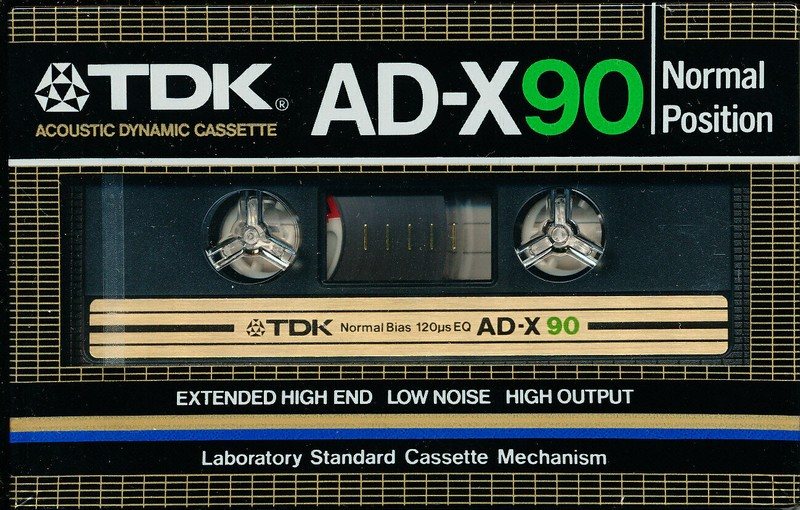 Compact Cassette: TDK  - AD-X 90