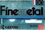Video8, Hi8, Digital8 Kyocera 90 "Finemetal" Type IV Metal North America