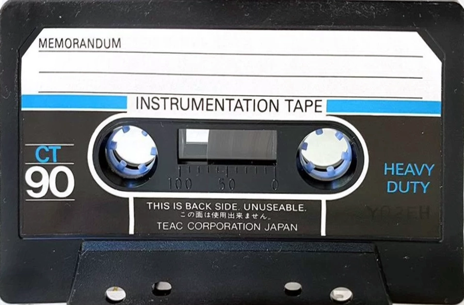 Compact Cassette Teac CT 90 "CT-90" Computer Cassette 1987 Worldwide