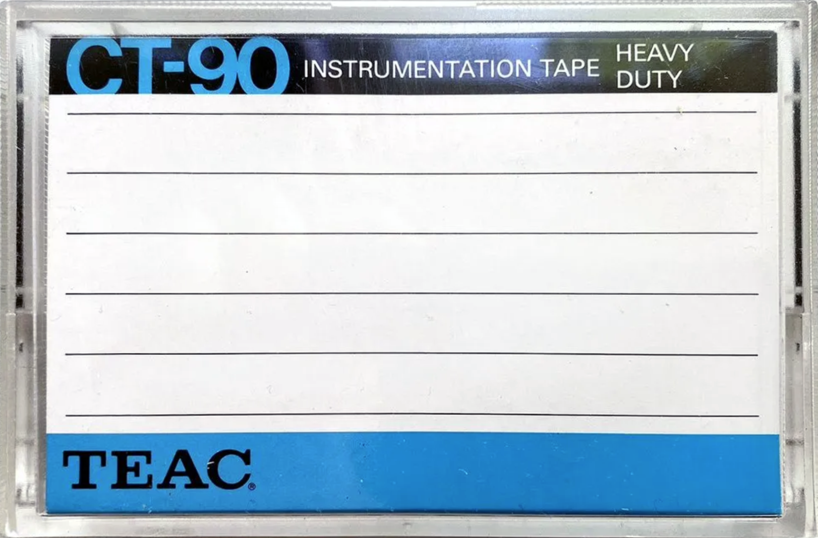 Compact Cassette Teac CT 90 "CT-90" Computer Cassette 1987 Worldwide