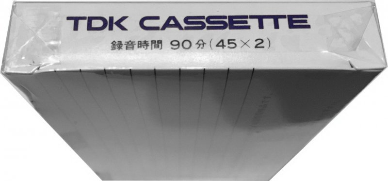 Compact Cassette TDK F 90 "C-90F" Type I Normal 1969 Japan