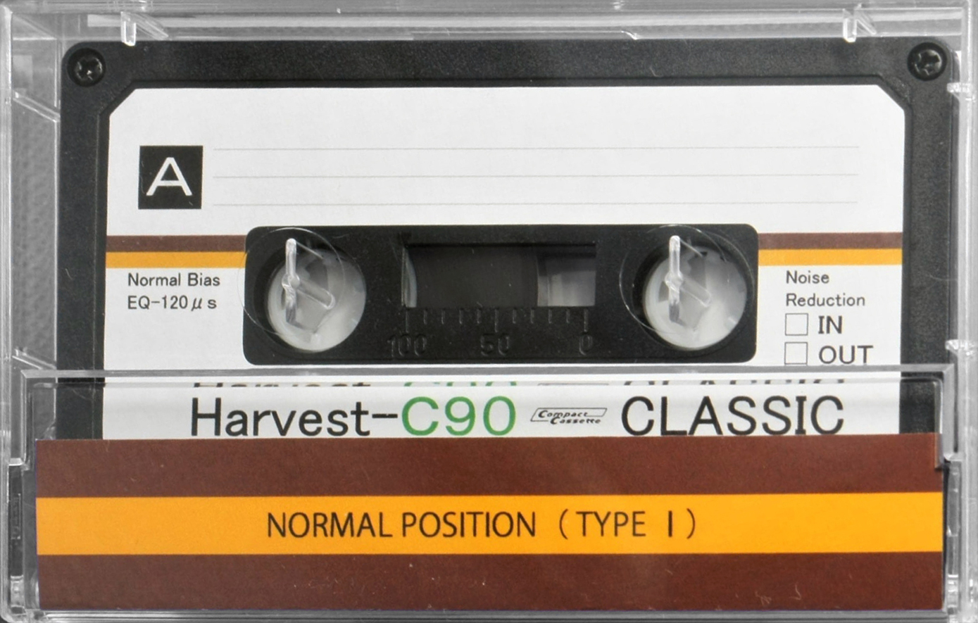 Compact Cassette Classic Harvest 90 Type I Normal 2021 Worldwide