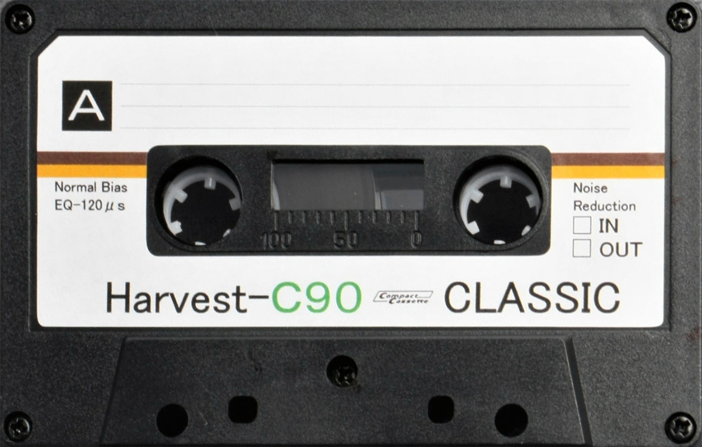 Compact Cassette Classic Harvest 90 Type I Normal 2021 Worldwide