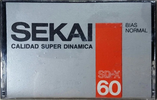 Compact Cassette Sekai 60 "SD-X" Type I Normal Argentina