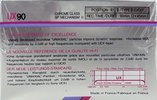 3 pack Sony UX 90 Type II Chrome 1986 Europe
