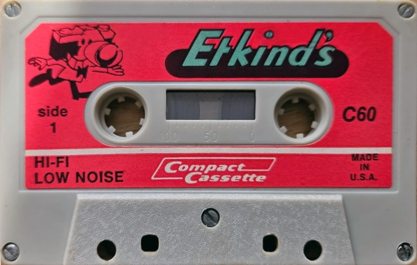 Compact Cassette Erkind`s 60 Type I Normal USA