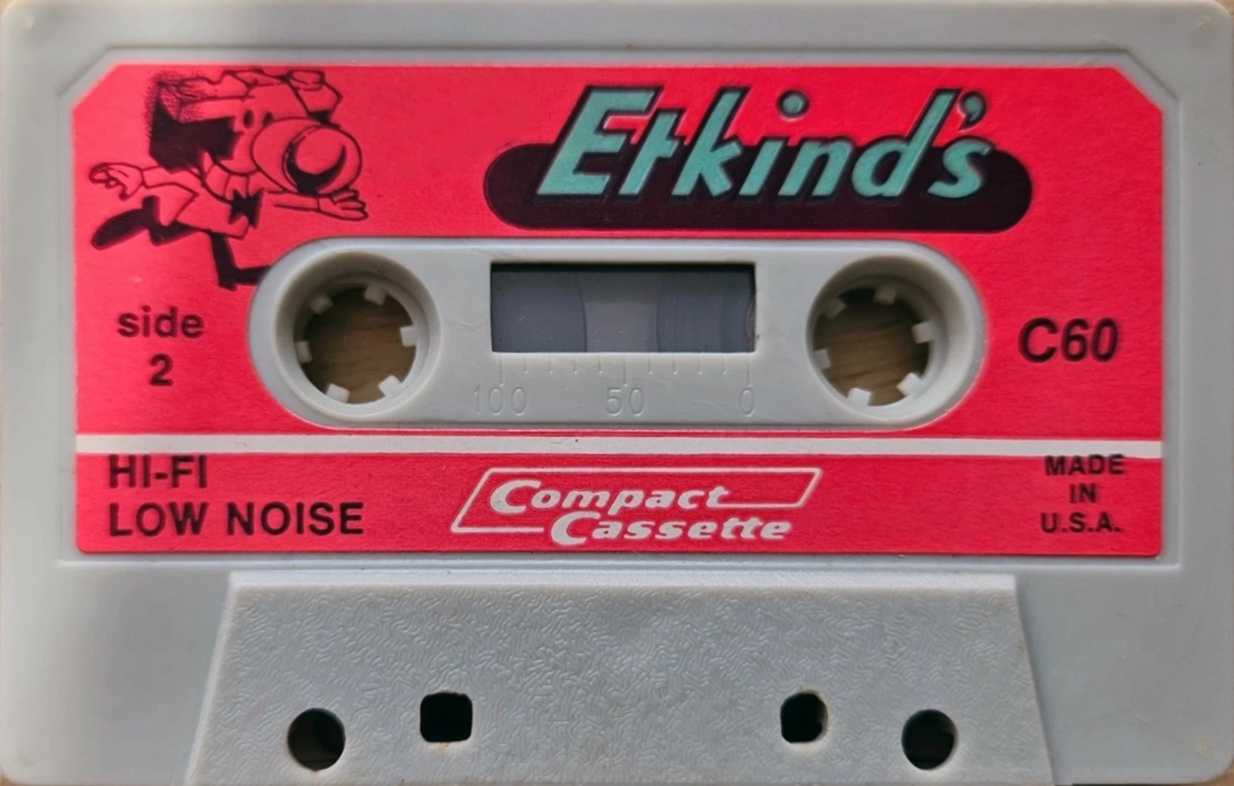 Compact Cassette Erkind`s 60 Type I Normal USA