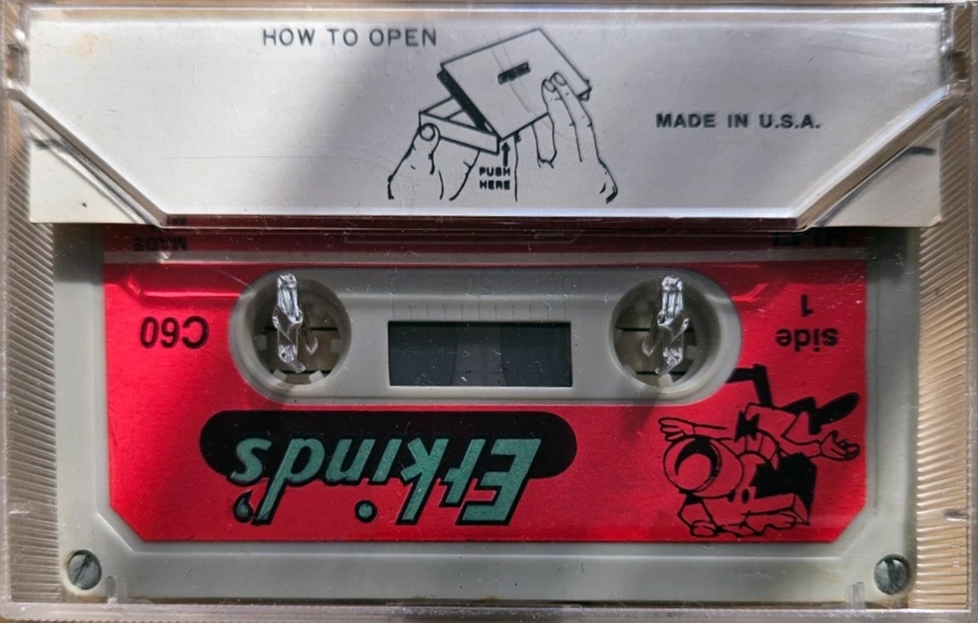 Compact Cassette Erkind`s 60 Type I Normal USA