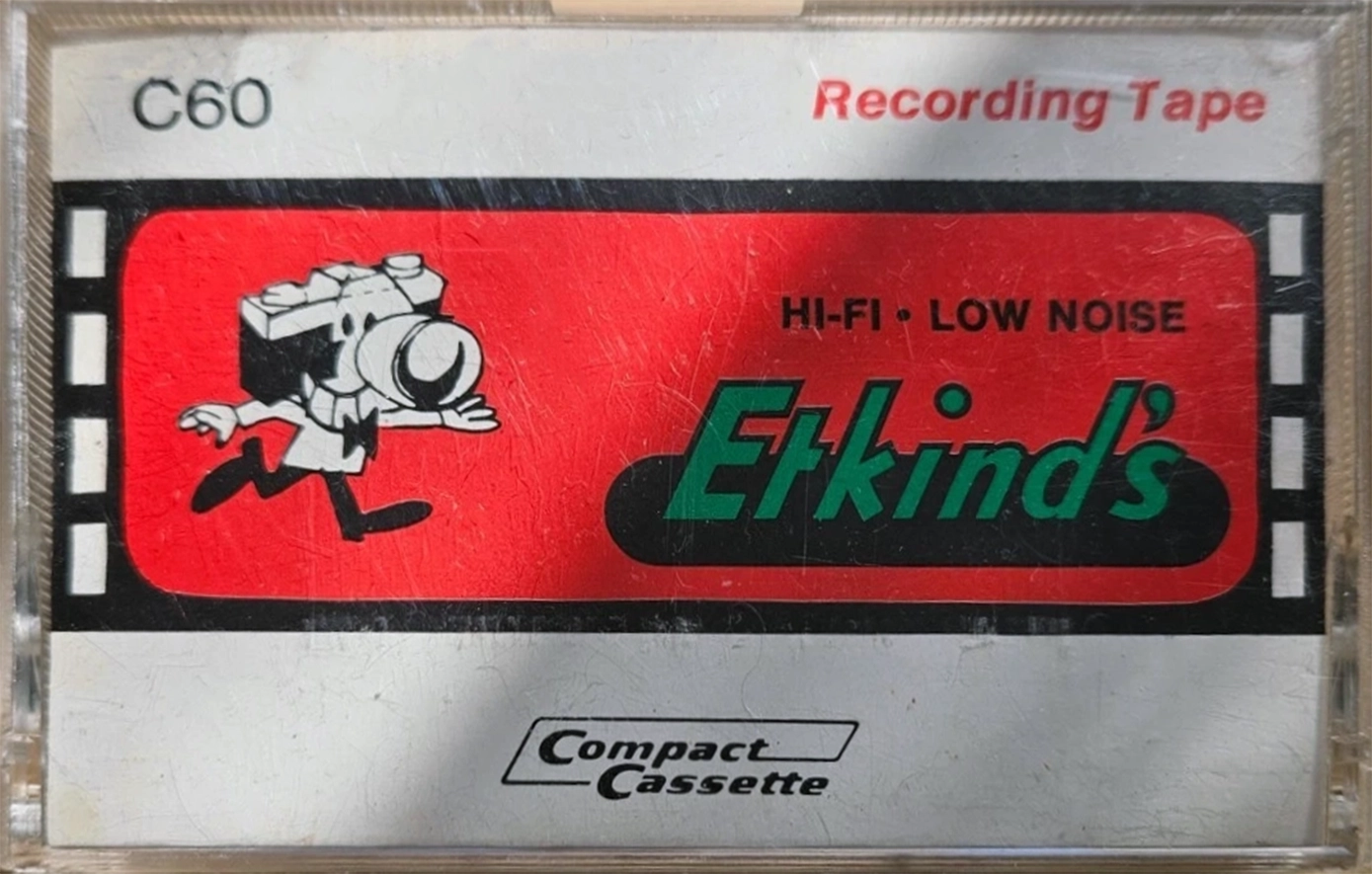 Compact Cassette Erkind`s 60 Type I Normal USA
