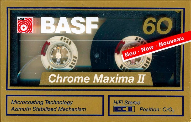 Compact Cassette: BASF  - Chrome Maxima II 60