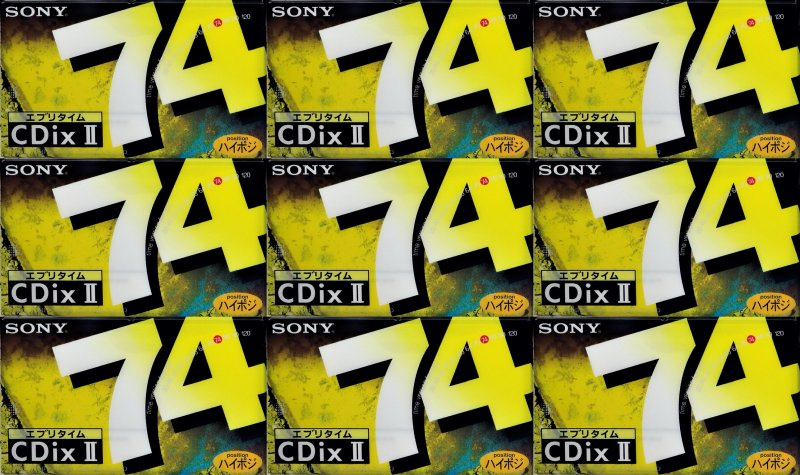 Compact Cassette: Sony  - CDix II 74