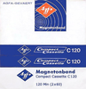 Compact Cassette AGFA 120 Type I Normal 1967 Germany