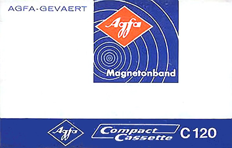 Compact Cassette AGFA 120 Type I Normal 1967 Germany