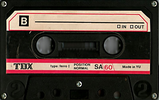 Compact Cassette TDX 60 Type I Normal Yugoslavia
