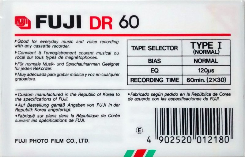 Compact Cassette: FUJI Fuji - DR 90