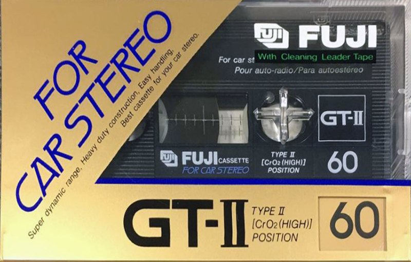 Compact Cassette Fuji GT-II 60 Type II Chrome 1982 Japan