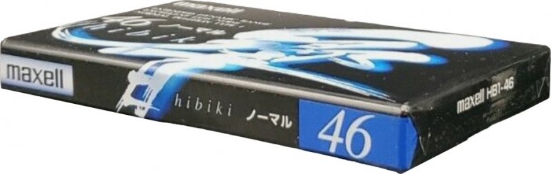 Compact Cassette Maxell Hibiki 46 "HB1-46" Type I Normal 1995 Japan
