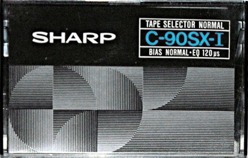 Compact Cassette:  Sharp - SX-I 90