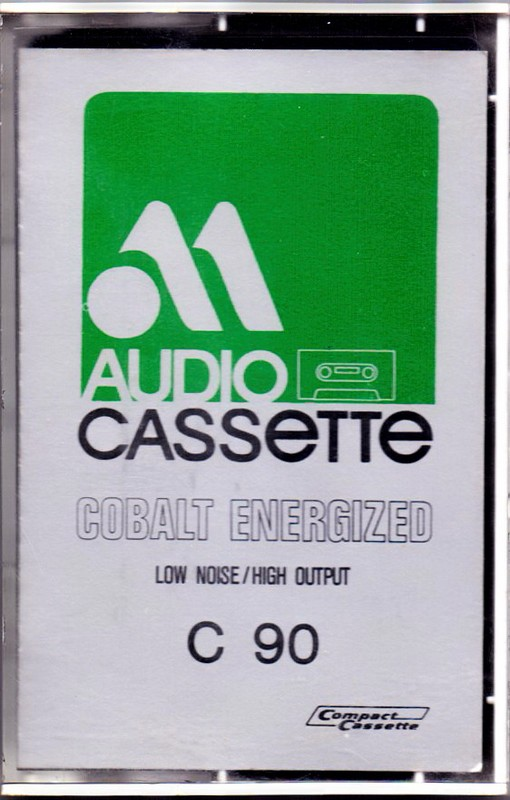 Compact Cassette Audio Magnetics Cobalt Energized 90 Type I Normal 1970 Unknown Country