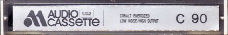 Compact Cassette Audio Magnetics Cobalt Energized 90 Type I Normal 1970 Unknown Country