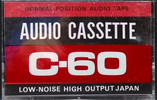Compact Cassette Audio 60 Type I Normal Japan