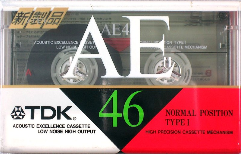 Compact Cassette: TDK  - AE 46