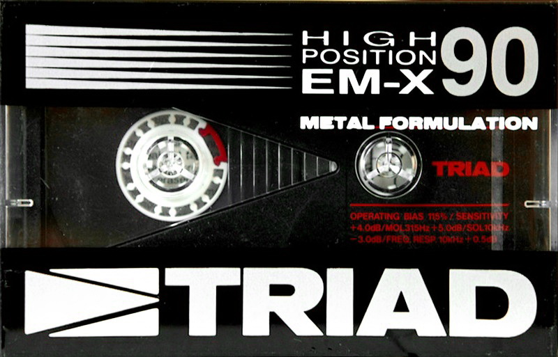 Compact Cassette: Taiyo Yuden Triad - EM-X 90