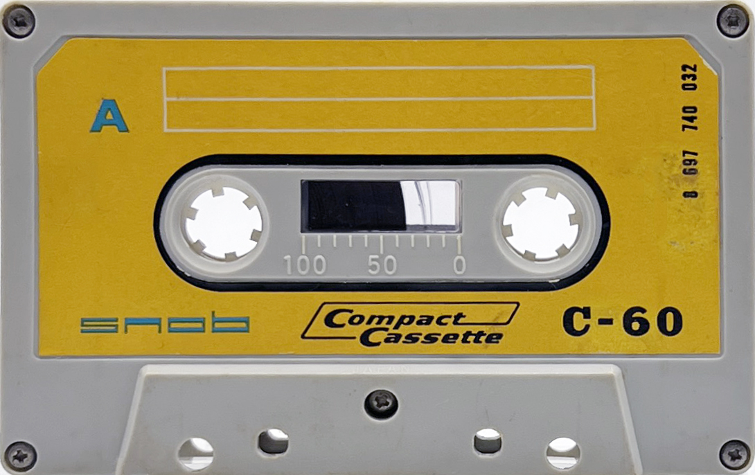 Compact Cassette snob 60 Type I Normal Unknown Country
