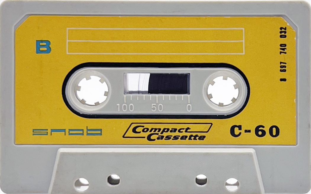 Compact Cassette snob 60 Type I Normal Unknown Country