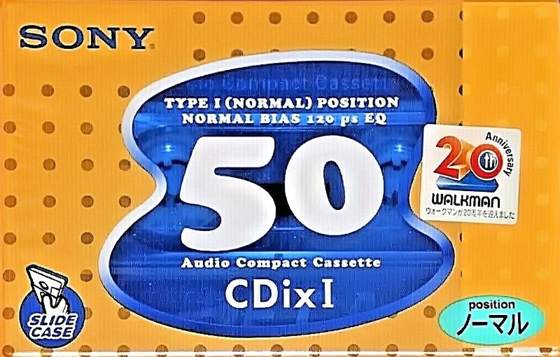 Compact Cassette: Sony  - CDix I 50