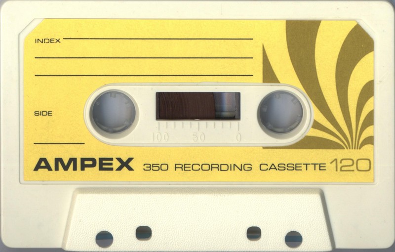 Compact Cassette Ampex 350 120 Type I Normal 1972 Mexico