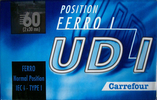 Compact Cassette Carrefour UD I 60 Type I Normal 1999 Europe