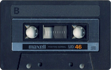 Compact Cassette Maxell UD 46 Type I Normal 1980 Europe
