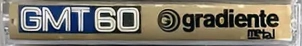 Compact Cassette Gradiente GMT 60 Type IV Metal Latin America