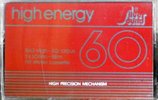 Compact Cassette Silver Sound High Energy 60 Type I Normal 1987 Germany