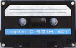 Compact Cassette Emgeton LH 60 Type I Normal 1987 Czechoslovakia