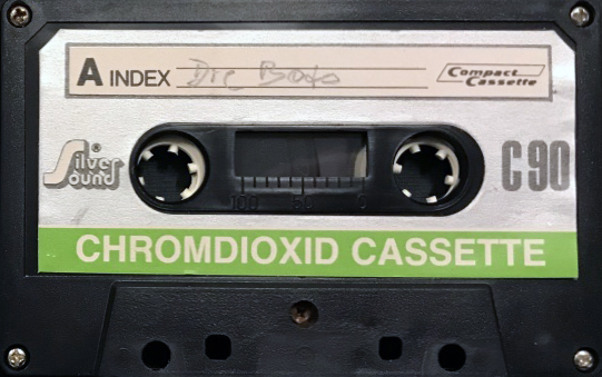 Compact Cassette Silver Sound 90 "Green" Type II Chrome 1978 Europe