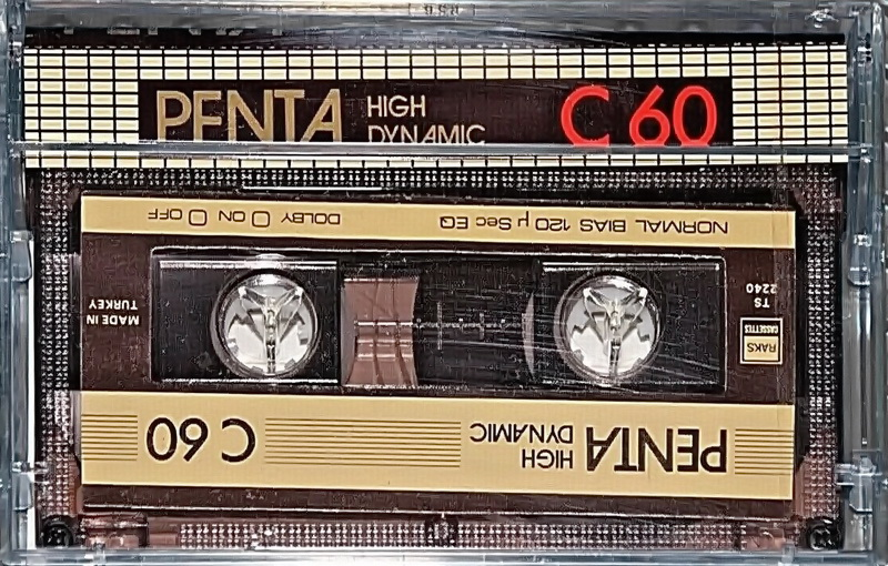 Compact Cassette: RAKS  - Penta 60