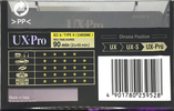 Compact Cassette Sony UX-Pro 90 Type II Chrome 1998 Europe