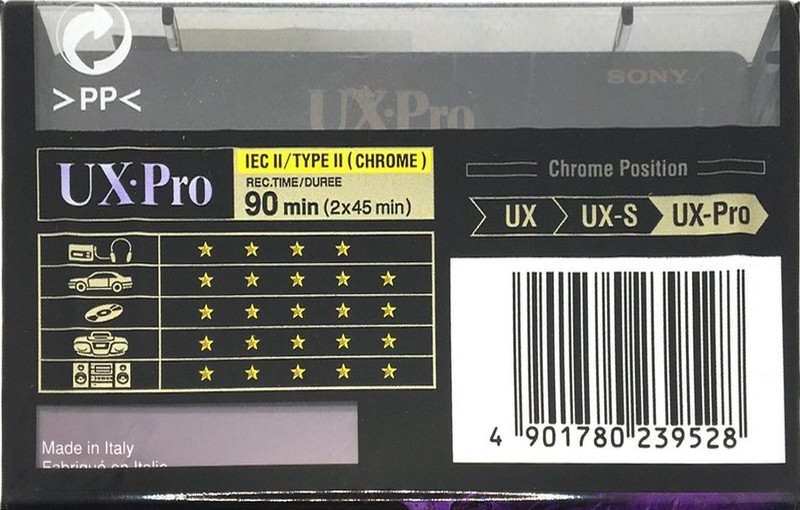 Compact Cassette: Sony  - UX-PRO 90