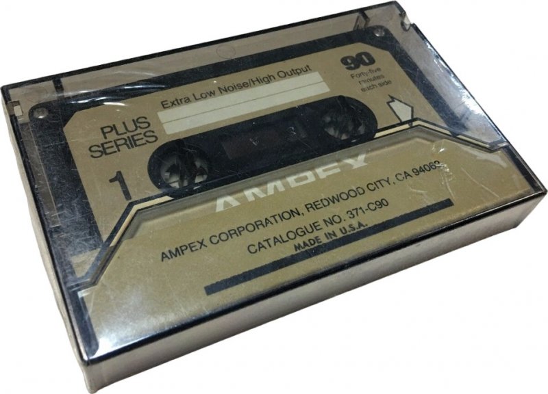 Compact Cassette Ampex Plus Series 90 1978 USA