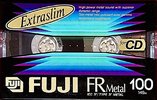 Compact Cassette Fuji FR Metal 100 Type IV Metal 1992 North America